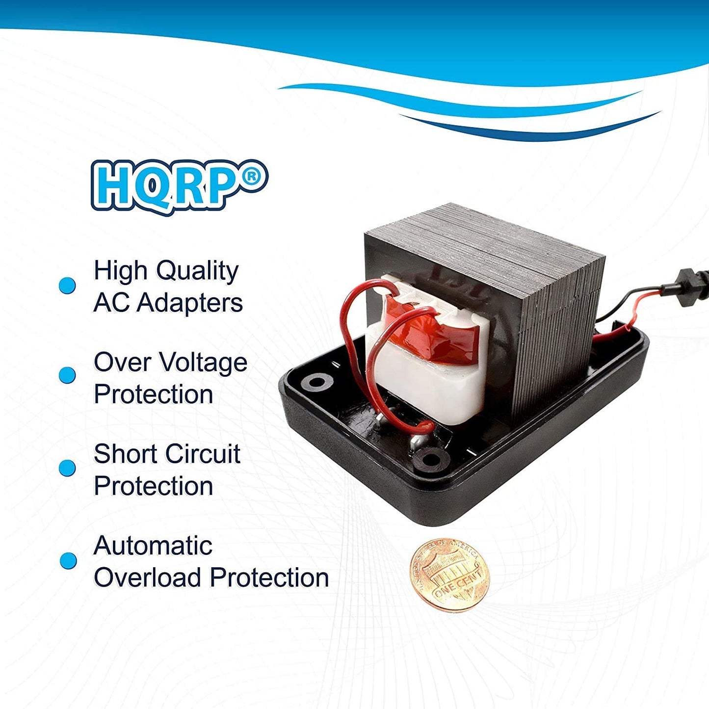 Hqrp Ac Adapter Compatible With Digitech Rp3 / Rp200 / Rp300 / S100 / S400 Guitar Multi Effects Pedals, Power Supply Cord