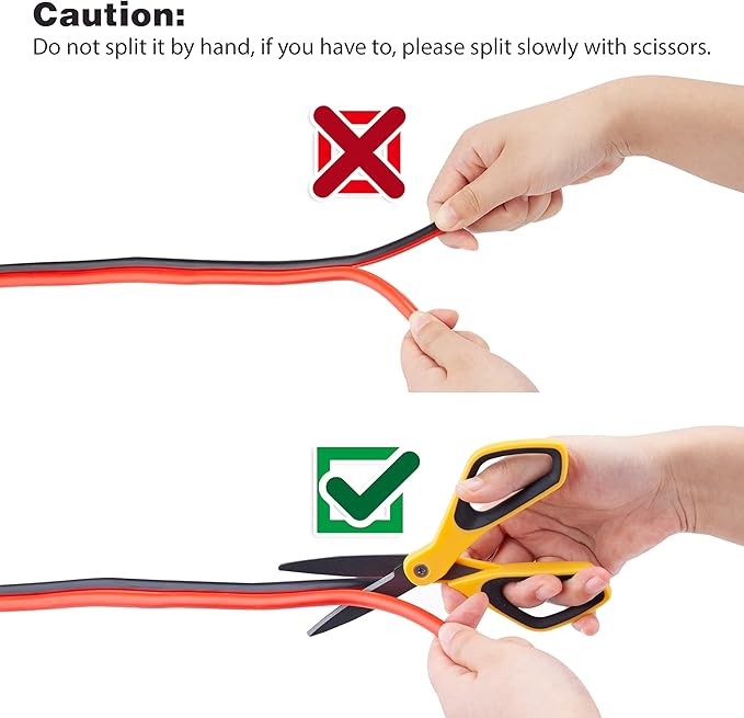 CARTMAN 2 Gauge 20Feet Jumper Cable for Car, Heavy Duty Booster Cables with Carry Bag