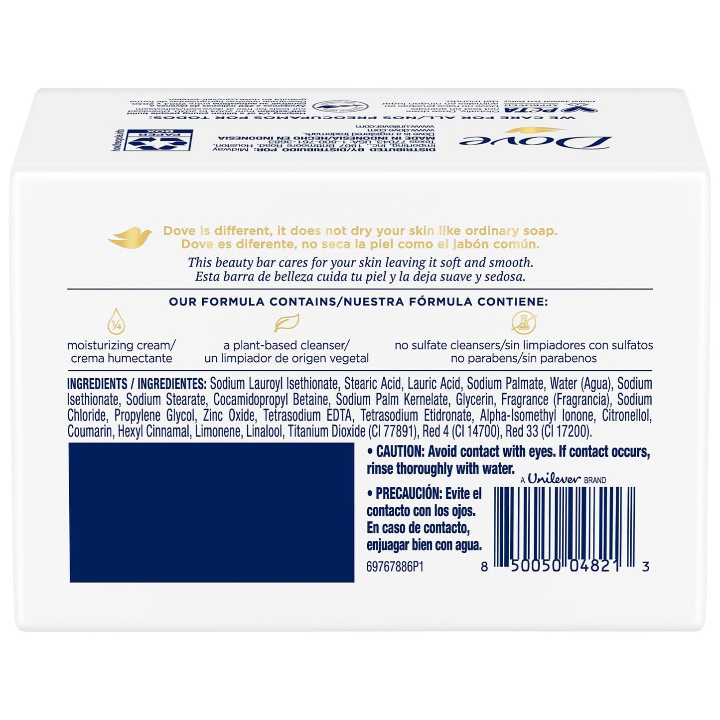 Dove, Beauty Cream Bar Soap, Pink- 100 Gram / 3.5 Ounce