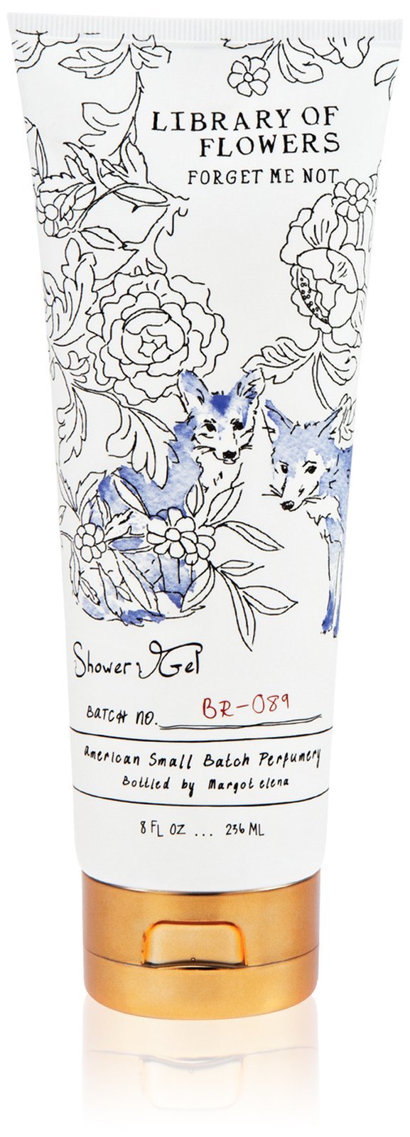 Library of Flowers Forget Me Not Shower Gel | 8 fl oz / 236 ml