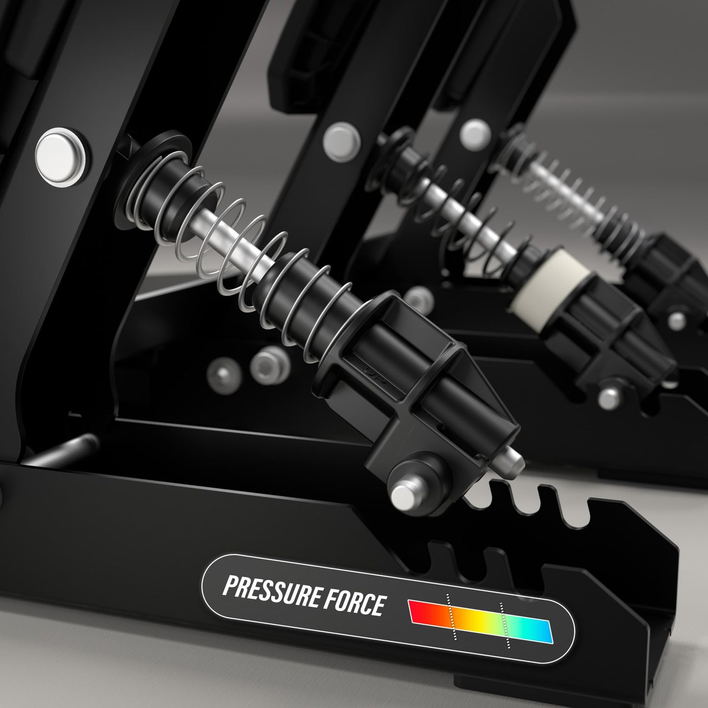 Thrustmaster Raceline Pedals III, Modular 3 Pedal Set with Hall Effect H.E.A.R.T. Sensors, Adjustable Pressure, All Metal Sim Racing Pedals, Compatible with PS5, Xbox Series X|S & PC