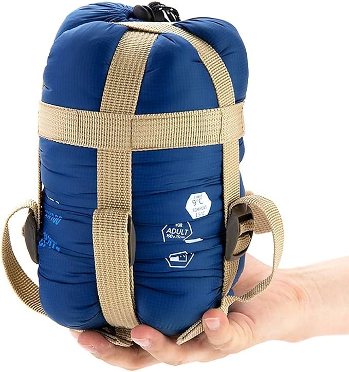 ECOOPRO Warm Weather Sleeping Bag - Portable, Waterproof, Compact Lightweight, Comfort with Compression Sack - Great for O...