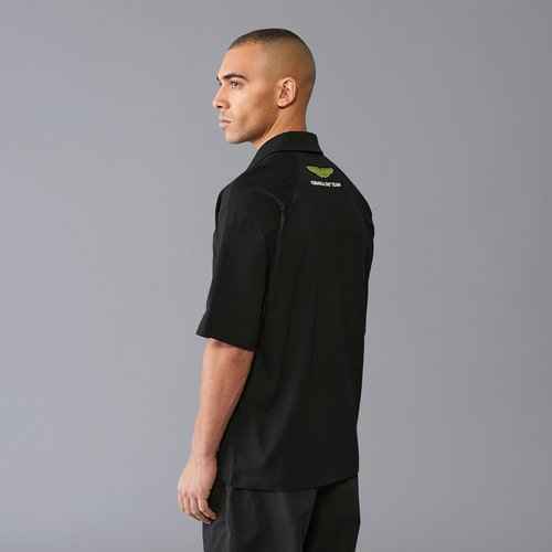Aston Martin F1 Men's Logo Polo - Black - Size: Small