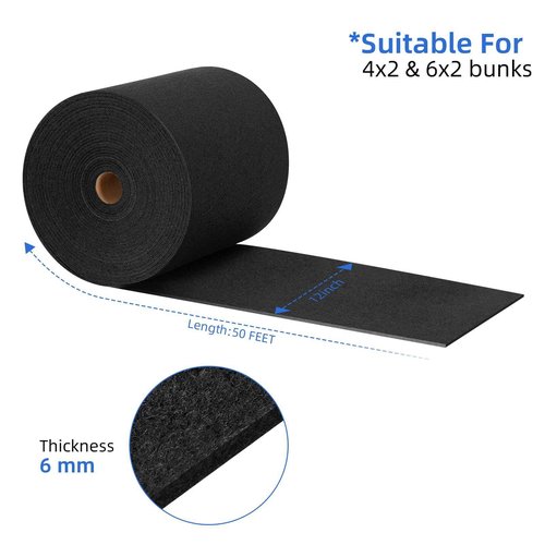 Premium Boat Trailer Bunk Carpet,28oz,12Inch X 50Feet, Marine-Grade Quality, Built for Unrivaled Durability and Style