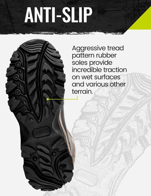 TIDEWE Hunting Boot for Men, Insulated Waterproof Sturdy 16" Men's Hunting Boot, 6mm Neoprene and Rubber Outdoor Boot Next Camo G2 US Size 10