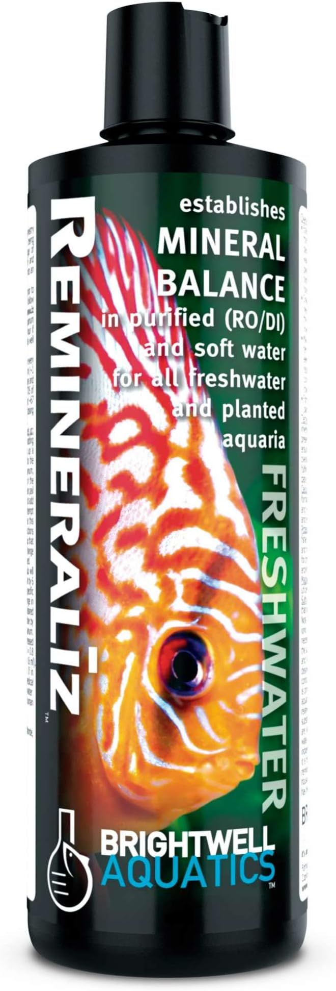 Brightwell Aquatics Remineraliz - Adds Minerals to Distilled, Deionized, or Reverse Osmosis Water for Freshwater Aquarium ...