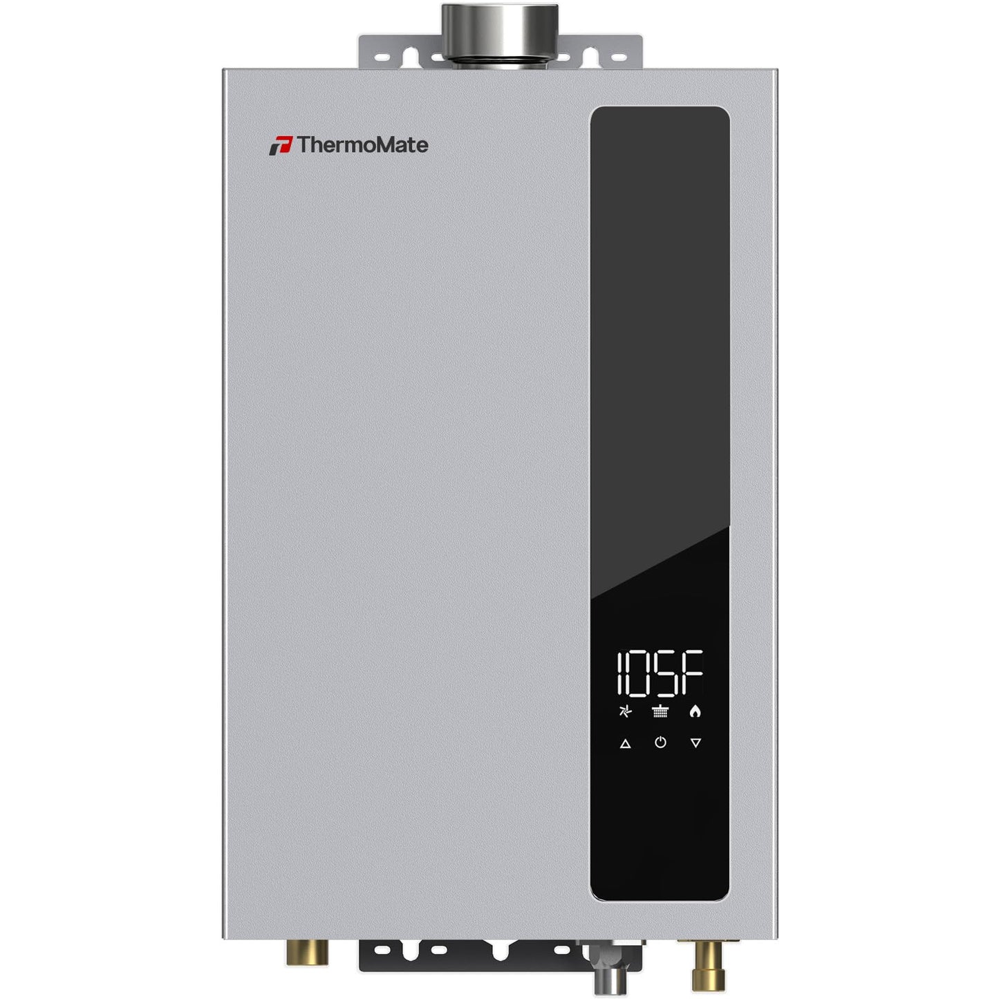 ThermoMate 98,500 Natural Gas Tankless Water Heater, Up to 4 GPM, High Efficiency Instant On-Demand Hot Water for Whole House Use, Indoor Residential Water Heater with Multi-Point Heating, CZ360NG