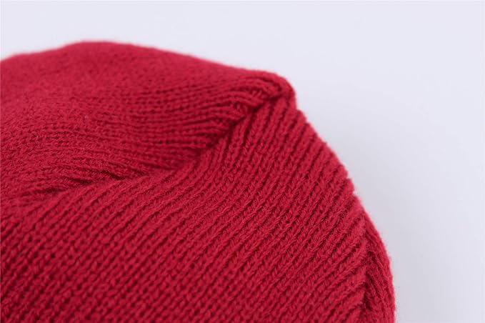 Connectyle Men's Knit Winter Hat with Ear Flaps Fleece Lined Beanie Warm Knitted Skull Cap Beanies Watch Hat