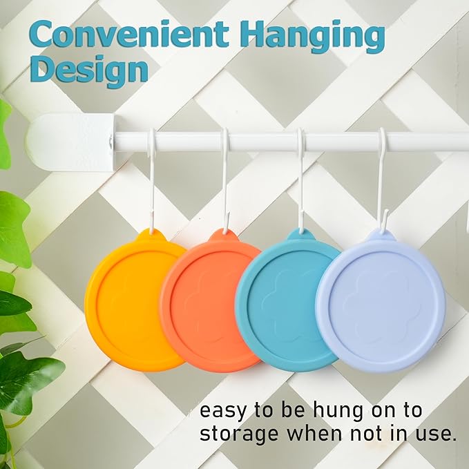 1 Cup Silicone Replacement Lids Storage Cover for Anchor Hocking Glass Bowls (Container not Included) 4 Pack Microwave, Dishwasher and Freezer Safe