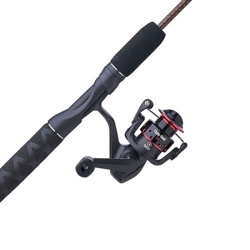 Ugly Stik GX2 Spinning Reel and 7' Fishing Rod Combo, 2-Piece, Graphite and Fiberglass Rod with Clear Tip Design