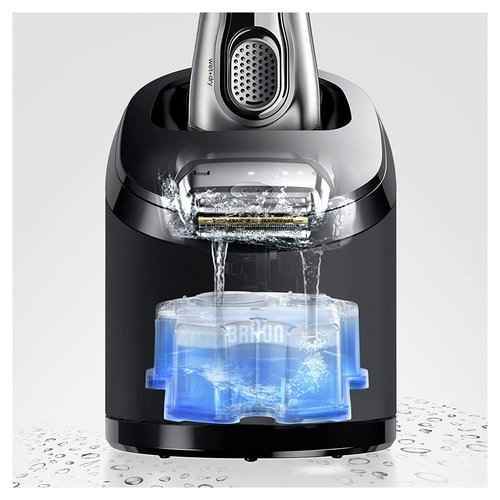Braun Series 7 70S Electric Shaver Head Replacement Cassette & Braun Clean Renew Refill Cartridges CCR, Blue, 3 Count