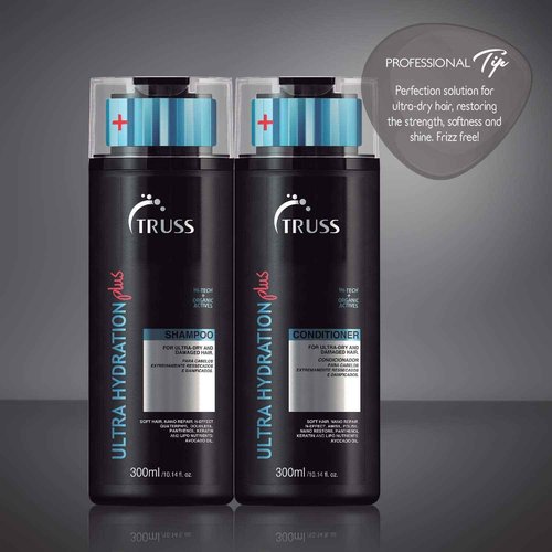 TRUSS Ultra Hydration PLUS Shampoo and Conditioner Set Bundle