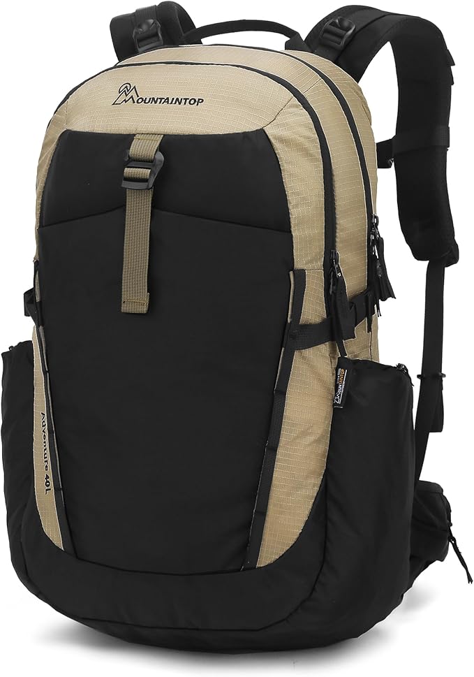 MOUNTAINTOP 30L Hiking Backpack,Men Women Camping Backpack,Lightweight Trekking Travel Backpacks for Climbing Skiing Cycling