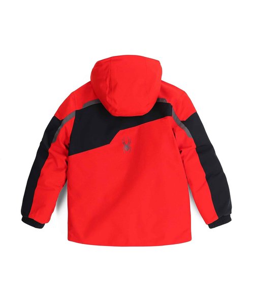 Spyder Boys' Leader Insulated Ski Jacket, Volcano