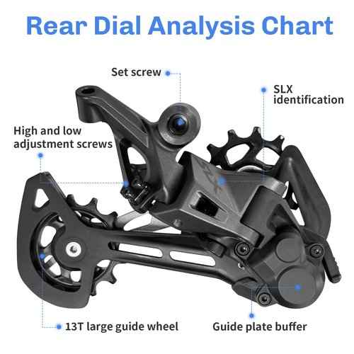 Bike Rear Derailleur SLX Rd-M7100 SGS 12-Speed Derailleur