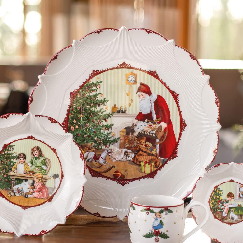 Villeroy & Boch 14-8332-2241 Fantasy Pastry Plate, Porcelain, White