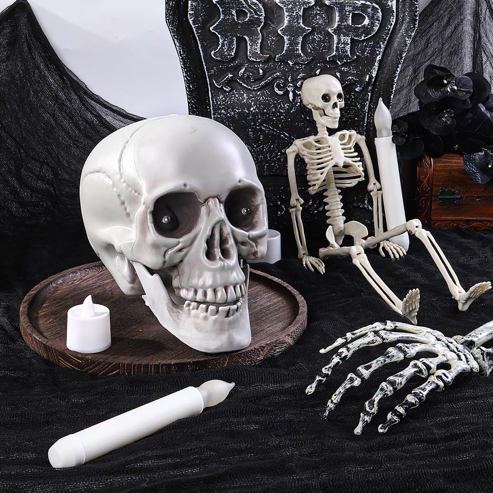 Vellibring 400" x 85" Halloween Creepy Cloth Decoration, Large Black Spooky Fabric Cloth Scary Gauze Cheesecloth for Haunted House Halloween Party Yard Wall Indoor Outdoor Decor