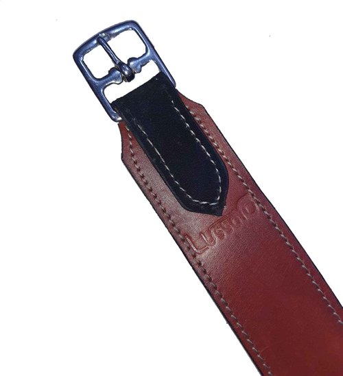 Lussoro All Purpose Stirrup Leathers Jump & Dressage Styles (Tan)