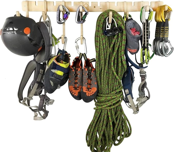 THE ANCHOR climbing gear rack