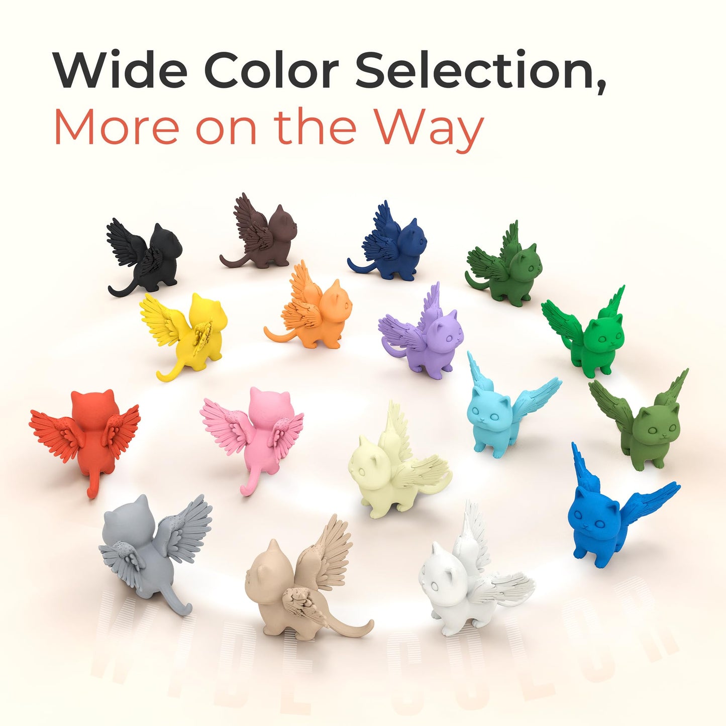 Creality Matte PLA Plus Filament 1.75mm, Low Warping, Minimal Layer Lines, Dimensional Accuracy +/- 0.02mm, 1kg(2.2lb) 3D Printer PLA+ Filament, Matte Black