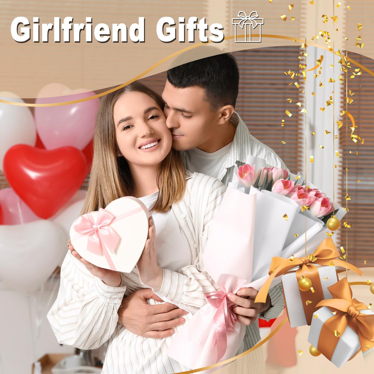 WIDLAN Gifts for Girlfriend Blanket Birthday Gifts for Girlfriend from Boyfriend Christmas Blanket Throw Blanket 60x50