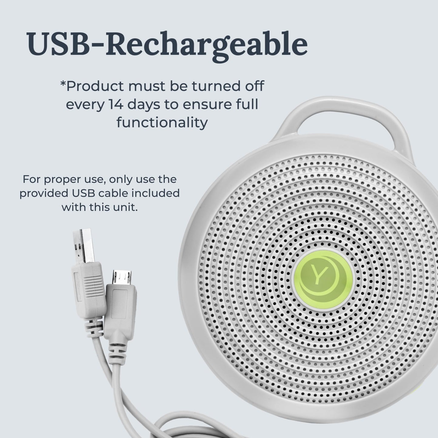 Yogasleep Hushh & Crush Resistant Travel Case, (2 Piece Set) Portable White Noise Sound Machine for Baby, 3 Soothing Natural Sounds, Noise Canceling for Sleep Aid, Office Privacy, & Meditation