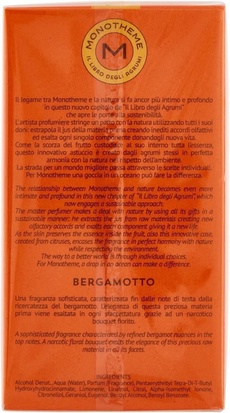 The Book of Citruses Bergamotto Eau de Toilette 100 ml by Monotheme