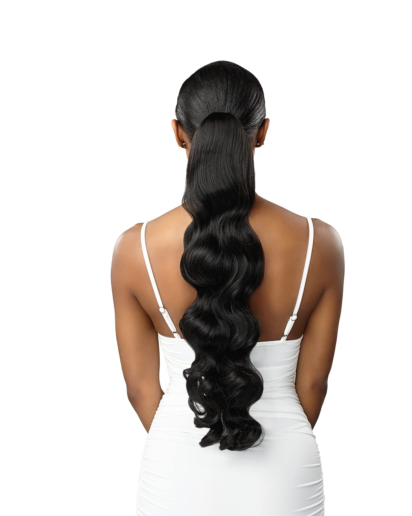 Sensationnel Lulu Pony Synthetic Ponytail - KARA (Color:1B Off Black)