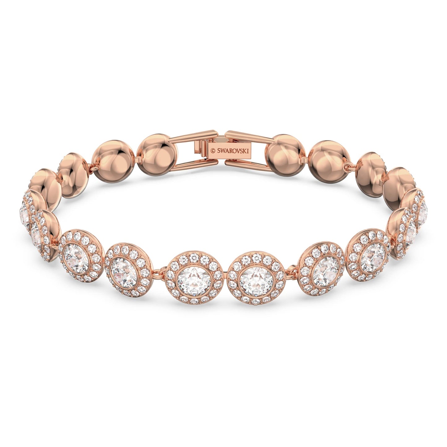 Swarovski 240776-00 Women's Bracelet Round Cut Clear Crystal