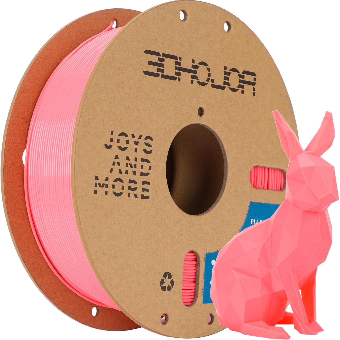 3Dhojor Pla Pro (Plus) Filament 1.75Mm, 3D Printer Filament Pla Plus, Cardboard Spool 3D Printing Filament, Dimensional Accuracy