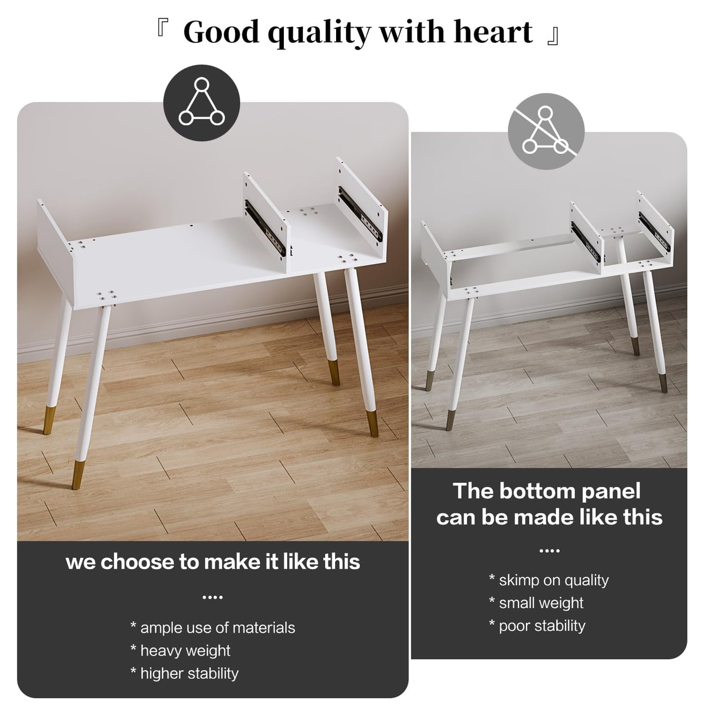 Ieejdn Black Vanity Desk with Mirror and Lights,Small Makeup Vanity with 5 Drawers, Modem Makeup Table with Adjustable Cabinet for Bedroom,Makeup Room