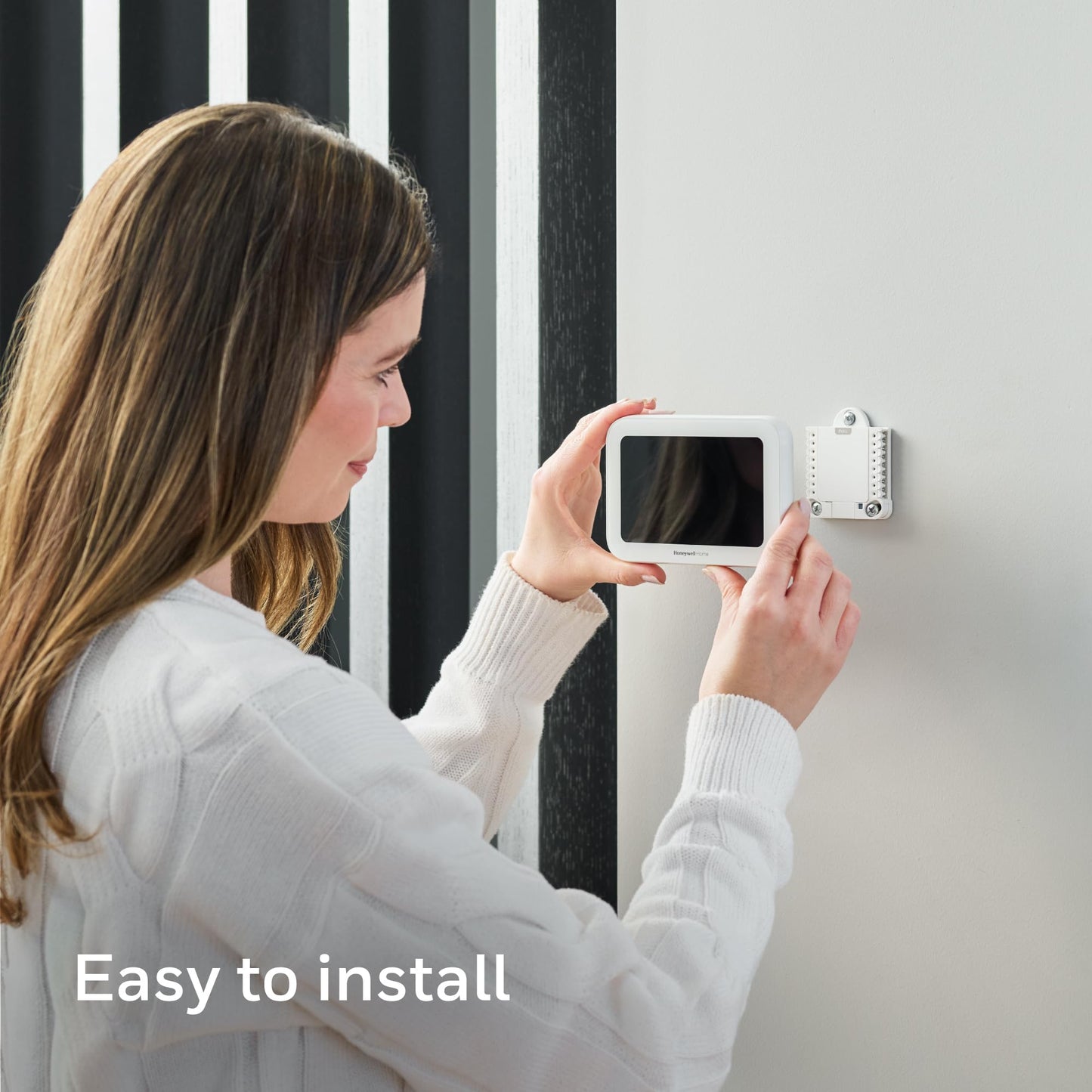 Honeywell Home X8S Premium Smart Programmable Wi-Fi Thermostat, Video Doorbell Access, Humidity Control, 5" Customizable Touchscreen, Sensor Feature, Energy Star, Works w/Alexa,Matter,Apple,Google