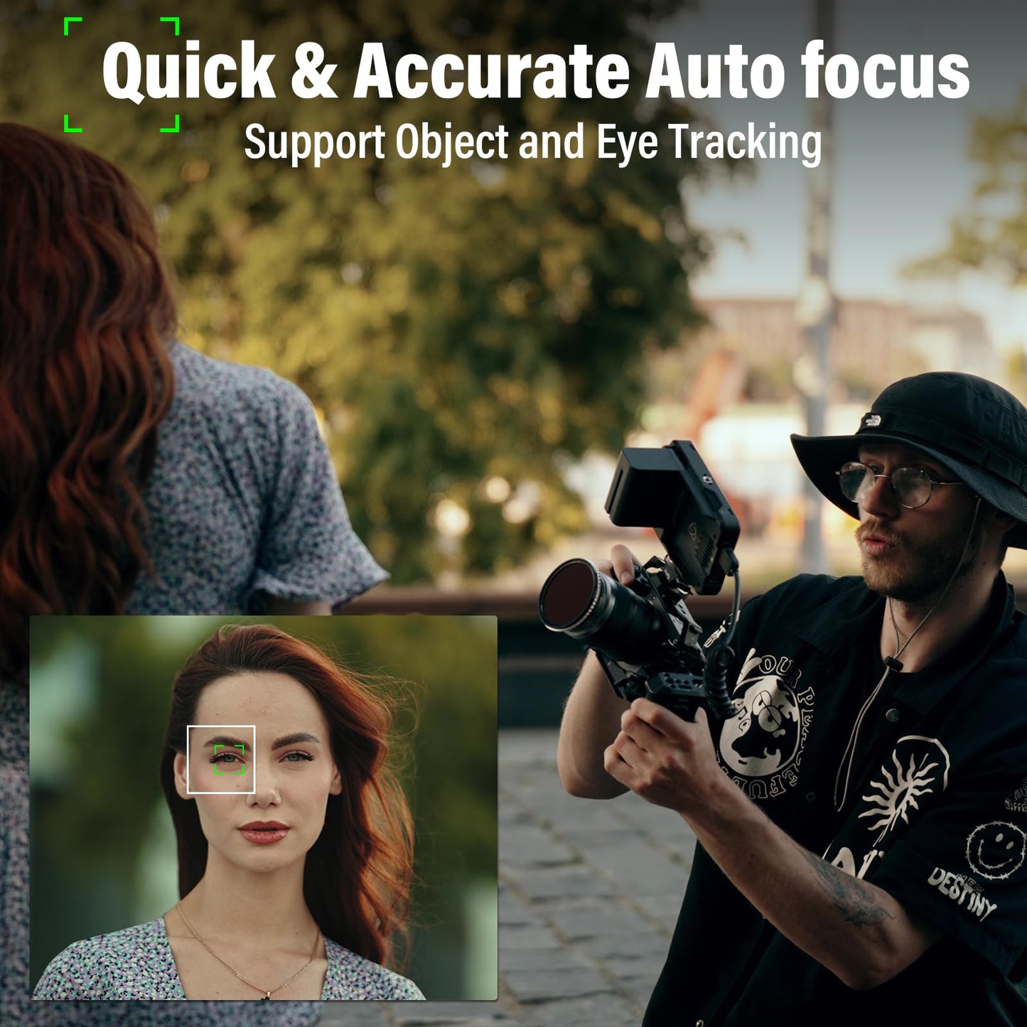 SIRUI Sniper 16mm Autofocus Lens, F1.2 Wide Angle APS-C Camera Lens for A5, A6, FX30, ZV-E10 (E Mount, Black)