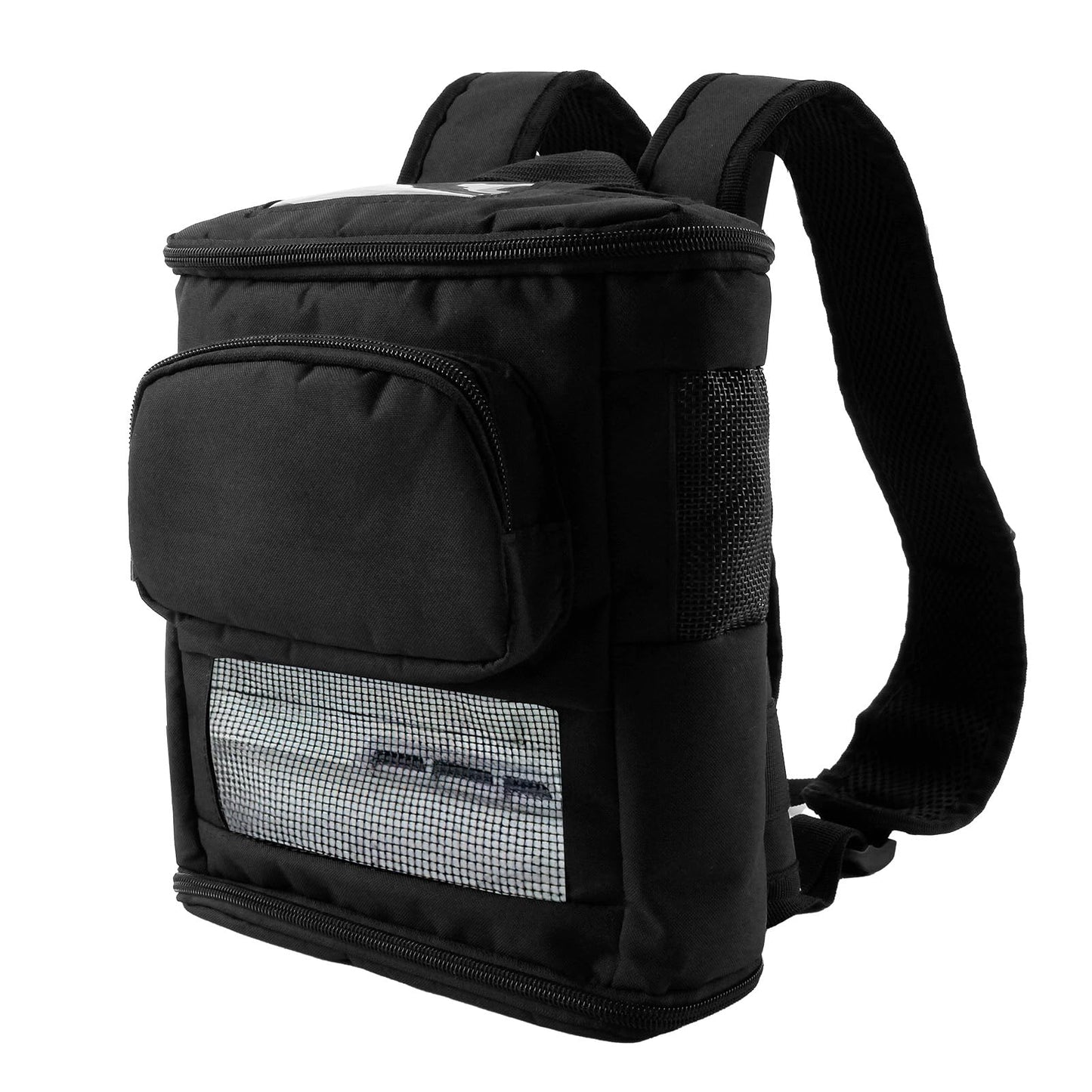 Lightweight Carrier for Inogen One G5 Oxygen Concentrator,Portable Oxygen Backpack with Adjustable Straps,Zippered Bottom for Oxygen Concentrator G5 Accessories,Water Resistant Oxygen Backpack(Black)
