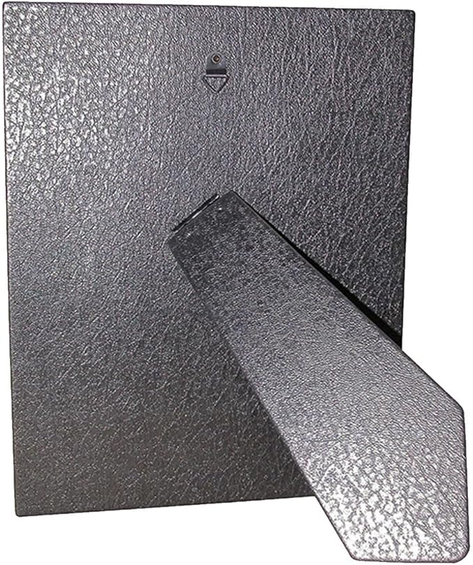 Framer Supply Premium Black Faux Leather Easel Backs – Trim-to-Fit Picture Frame Backing for Tabletop Display – Vertical/H...