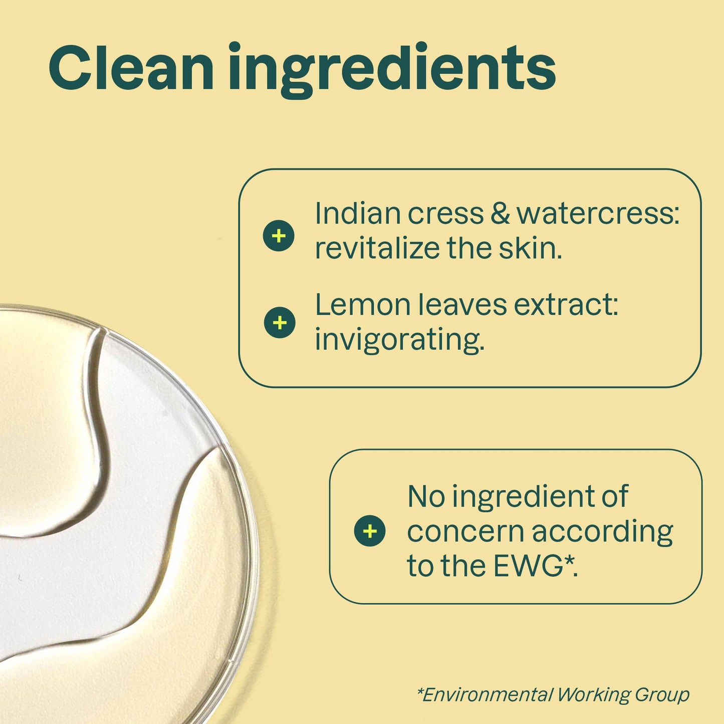 ATTITUDE Hand Cream, EWG Verified, Plant and Mineral-Based, Vegan Personal Care Products, Lemon Leaves, 2.5 Fl Oz