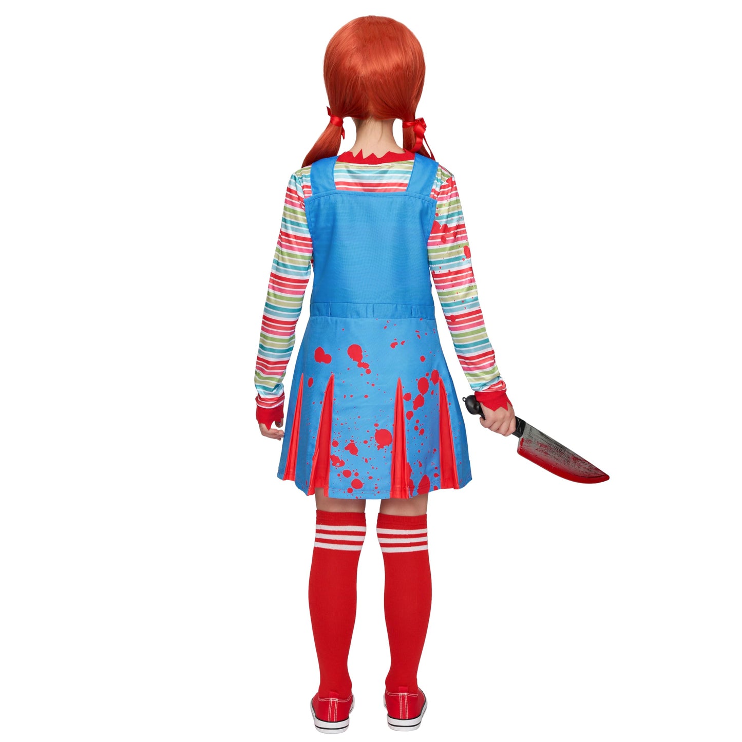 Spooktacular Creations Creepy Doll Costume for Kids Girls, Halloween Costume for Kids, Girls Killer Doll Outfit