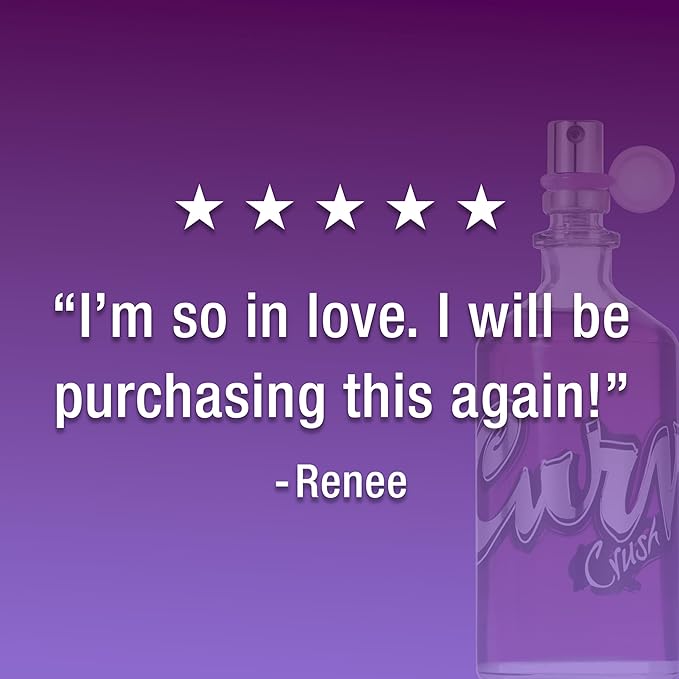 Curve Crush Eau De Toilette Spray, Perfume for Women, Gift for Women, 3.4 fl oz