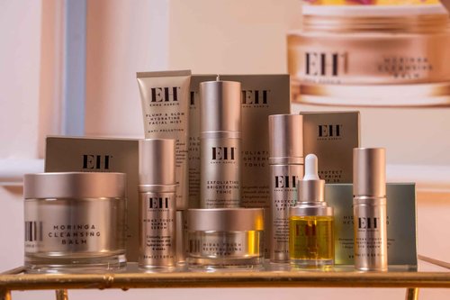 Emma Hardie 100ml Moringa Cleansing Balm with Cleansing Cloth Set, No-Rinse Formula Removes Face & Eye Make Up, Moisturizes & Hydrates the Skin, Natural & Cruelty Free, Vegan & Cruelty Free