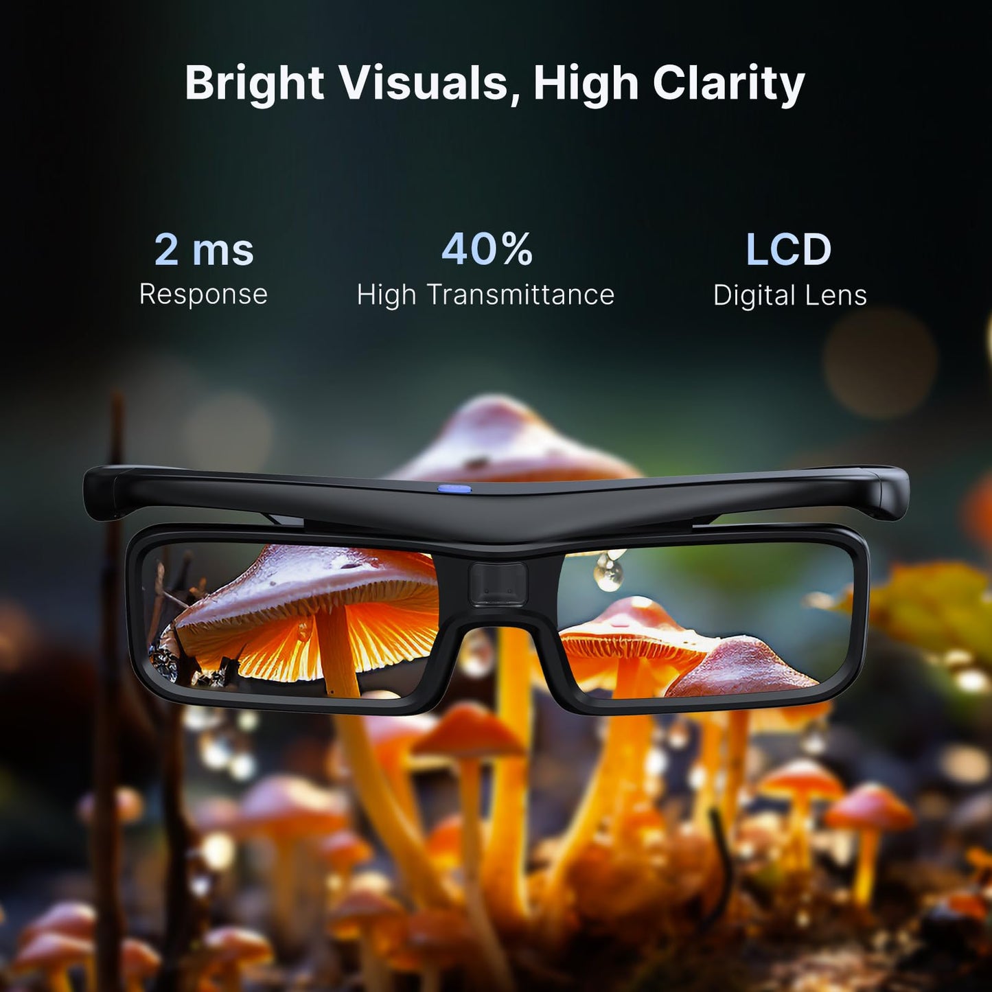 NexiGo Aurora Pro MKII Bundle, 4K Tri-Color Laser UST Projector, Scene Adapt Engine with Dynamic Iris & Laser Dimming, 0.21:1, Dolby Vision & Atoms, HDR10+, Active 3D, with DLP Link 3D Glasses(2 Pack)