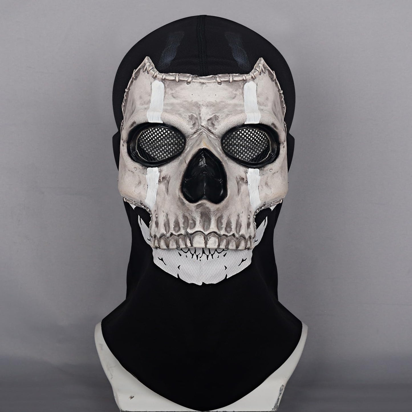 Joukavor Cod Ghost Mask MW2 Mask Skull Face Mask for Cosplay(Style-2)