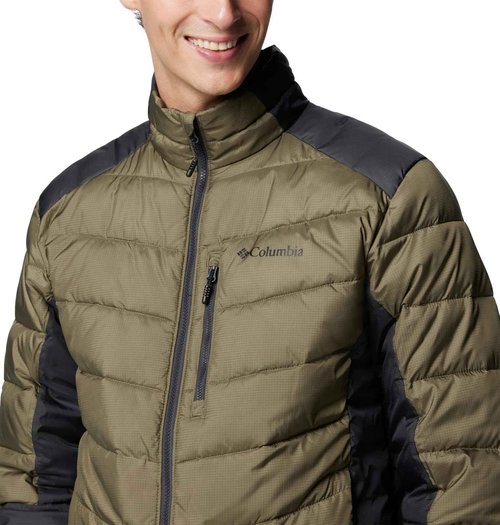 Columbia Men's Labyrinth Loop II Jacket, Stone Green/Shark, 2X Tall