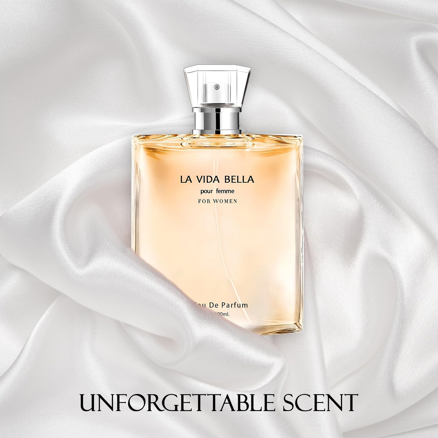AFLUXE La Vida Bella Women Perfume–Bold & Sophisticated Scent Eau De Parfum With Citrus,Spice,And Woody Notes Long Lasting Natural Spray Fragrance 3.4 Fl Oz