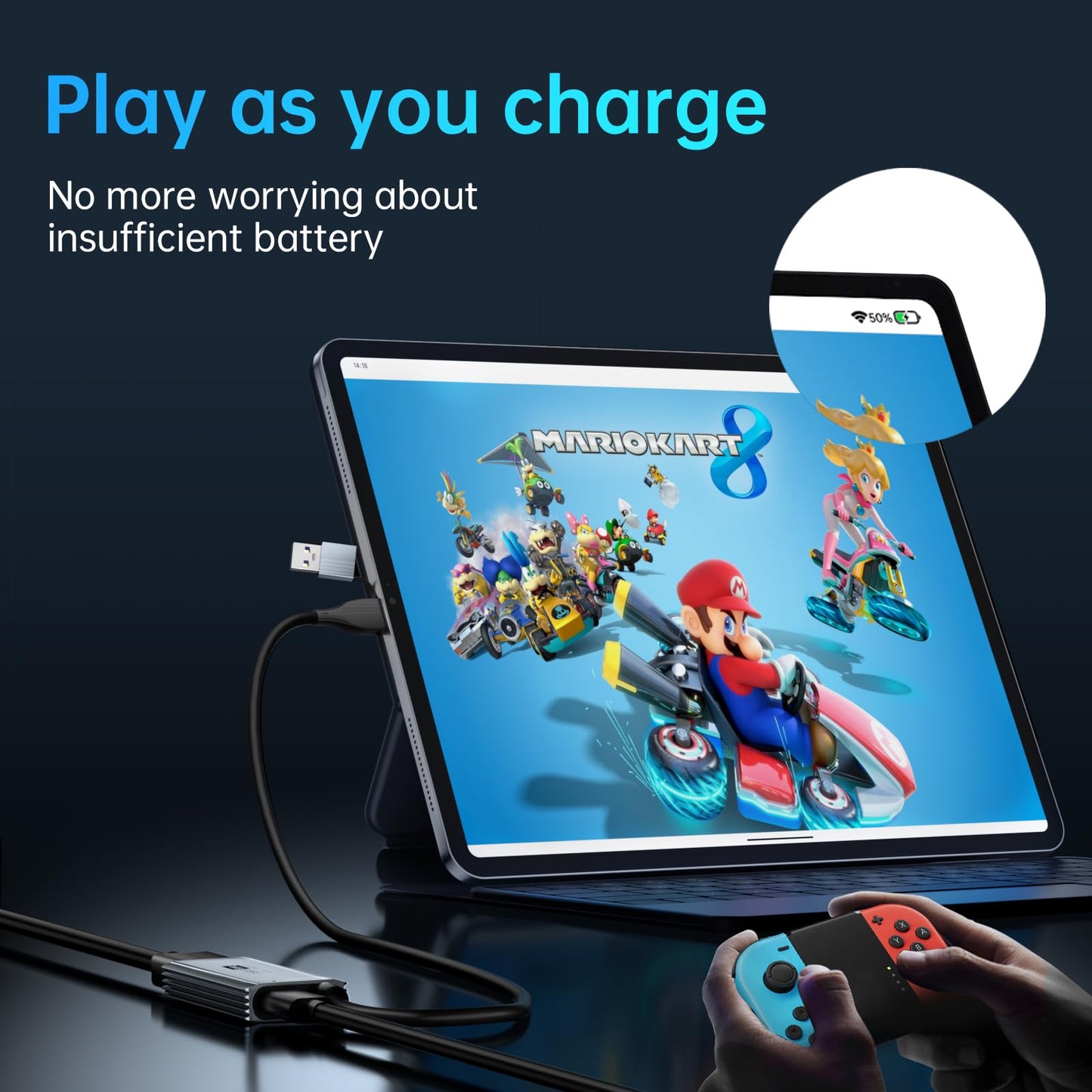 Xiixmask Usb 3.0 Video Capture Card With 100W Pd - Hdmi To Usb/Usb-C Capture Card 1440P 30Fps & 1080P 60Fps Video Capture Device