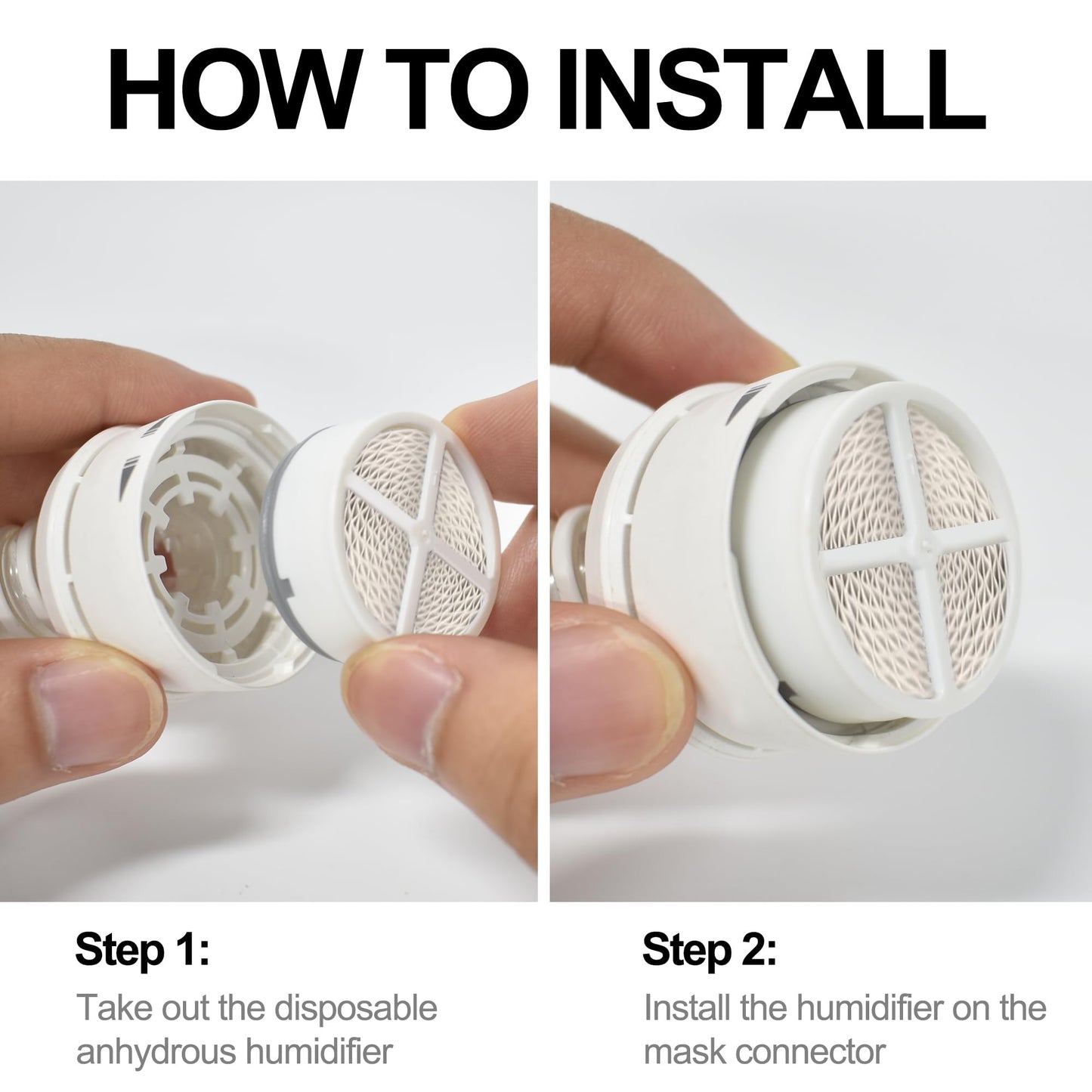 Replacement CPAP Tubing for AirMini with Humi DX,Including Tube Compatible with Airmini P10/N20/F20 & 6 Humi DX Compatible with N20/P10 Connector for AirMini,Great-Value CPAP Supplies by Medihealer