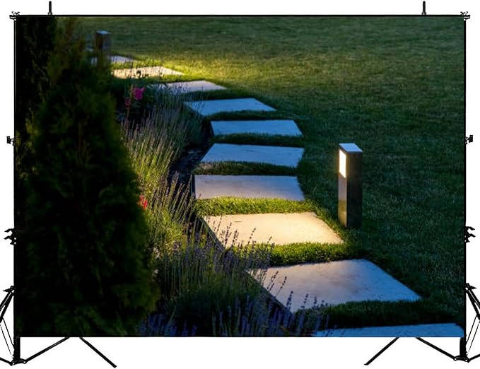 Marble Square Tiles Illuminated a Lantern Glowing a Warm Light a Backdrop Bitrhday Party Decorations Photography Studio Ph...