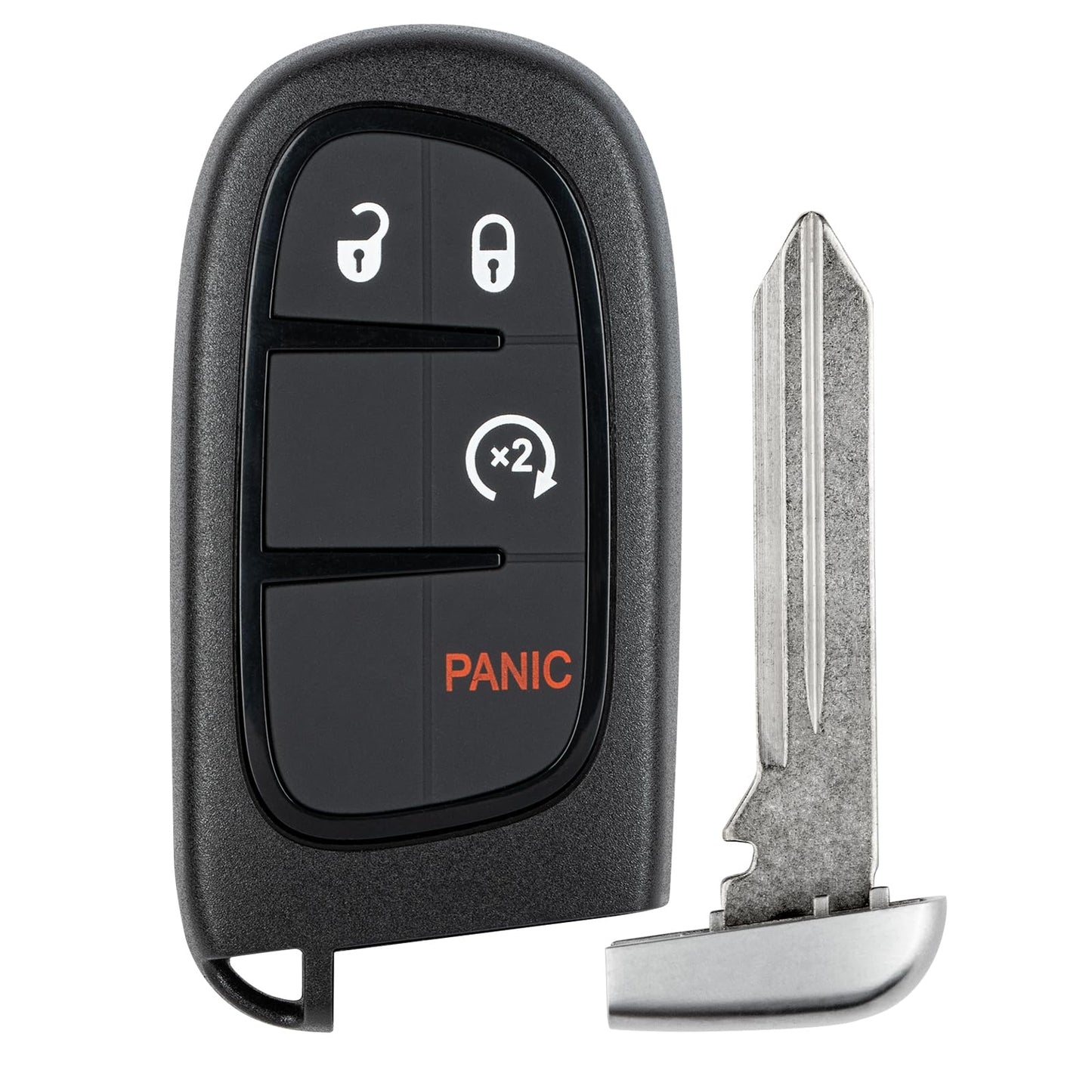 Vurkcy Key Fob Replacement For 2013-2018 Dodge Ram 1500 2500 3500 Car Keyless Entry Remote Control, Gq4-54T Gq454T, 4 Buttons