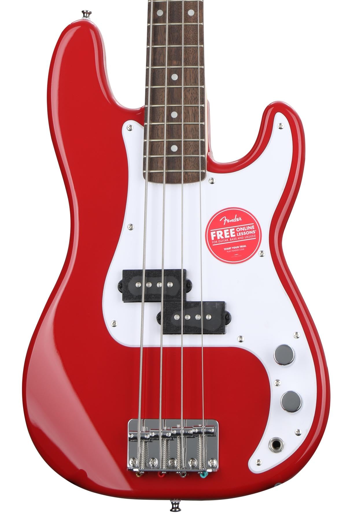 Mini Precision Bass, Laurel Fingerboard, Dakota Red