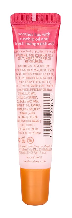 Tree Hut Original Sugarlips Lip Butter, Hydrating Lip Care to Lock in Moisture & Nourish Lips, Soft & Smooth Finish, Holiday Gift & Stocking Stuffer, 0.52 fl oz