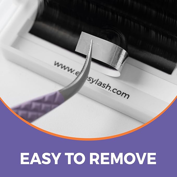 Eyesy Lash Cashmere Classic Eyelash Extensions Premium Individual Lashes - 0.10mm Thickness C Curl 8-16mm Mixed Tray - Super Soft Matte Black Single Eyelash for Professional Salon Use